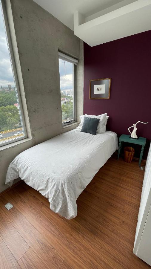 Departamento En Condesa Con Vista Al Castillo De Chapultepec Gym - Pool - Parking Apartment Mexico City Luaran gambar